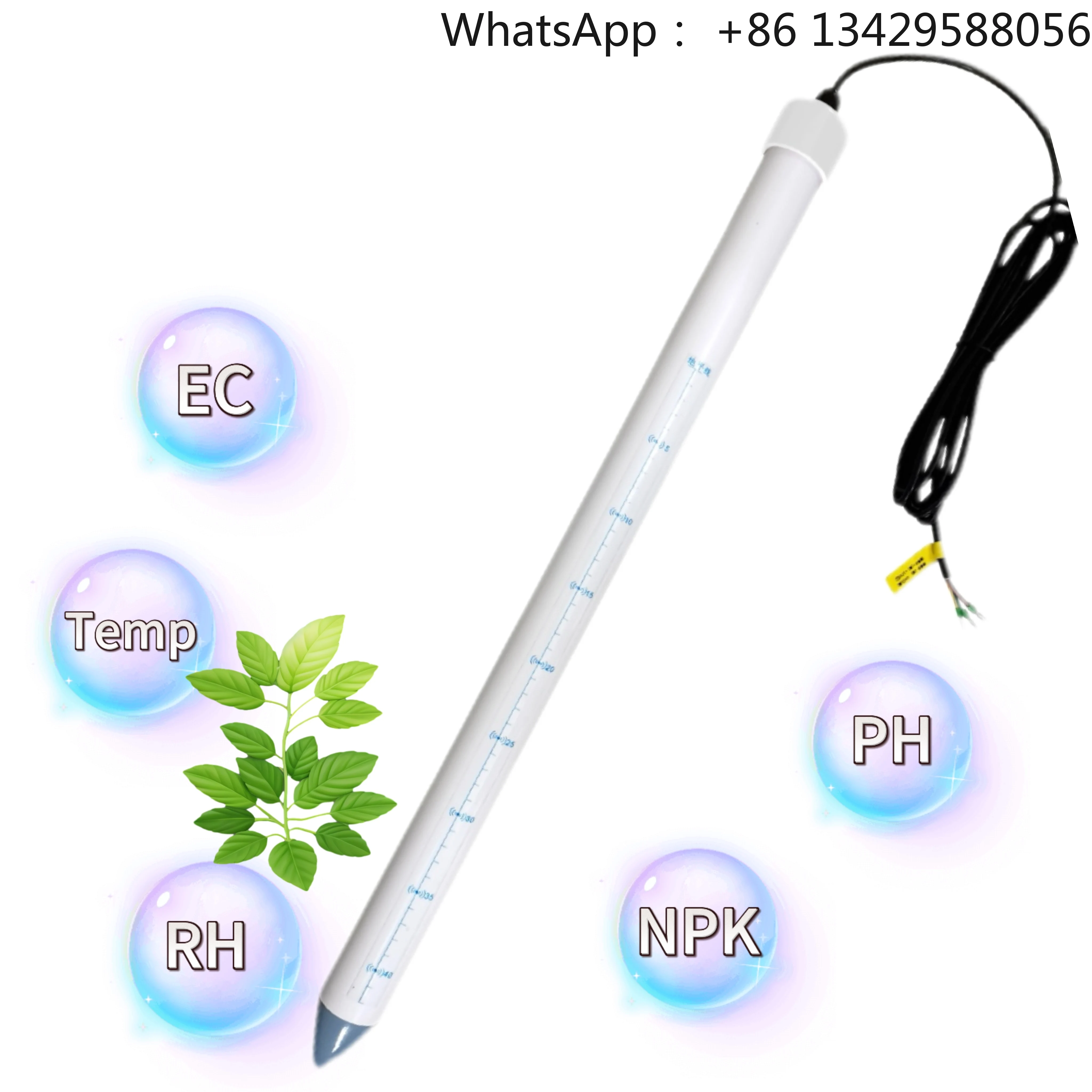 

4G RS485 Data Logging Agricultural Monitoring Probe for Irrigation Systems Soil Moisture Sensor
