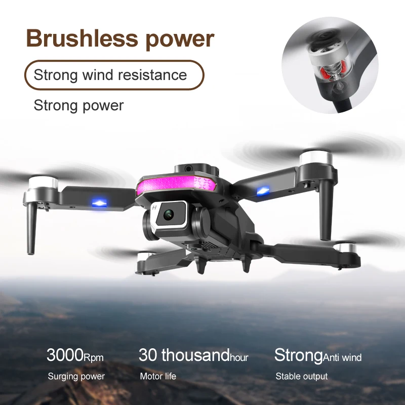 

D8PRO brushless remote-controlled aircraft 6K 5G GPS drone high-definition aerial photography obstacle avoidance drone toy