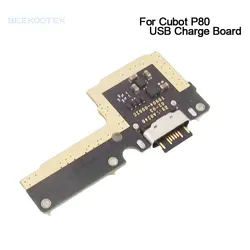 New Original Cubot P80 USB Board Base Charging Port Board With Micphone Module Accessories For Cubot P80 Smart Phone