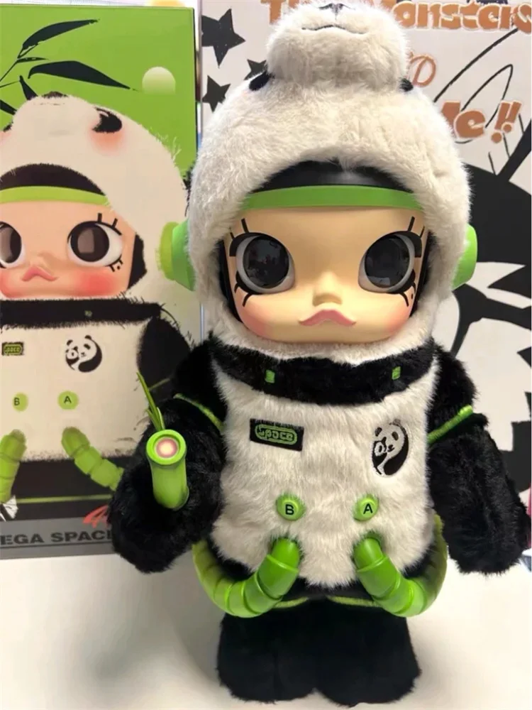 Genuine Molly Panda Space Molly 400% Palmer House Action Figure Kawaii Panda Molly Model Doll Toy Children'S Festival Toy Gift