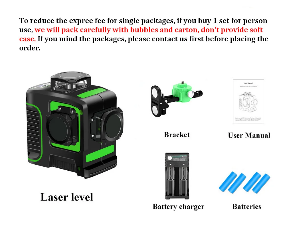 lazer level  green beam laser cross 12 line self leveling 3d auto rotary construction nivel laser level 360 degree  machine tool