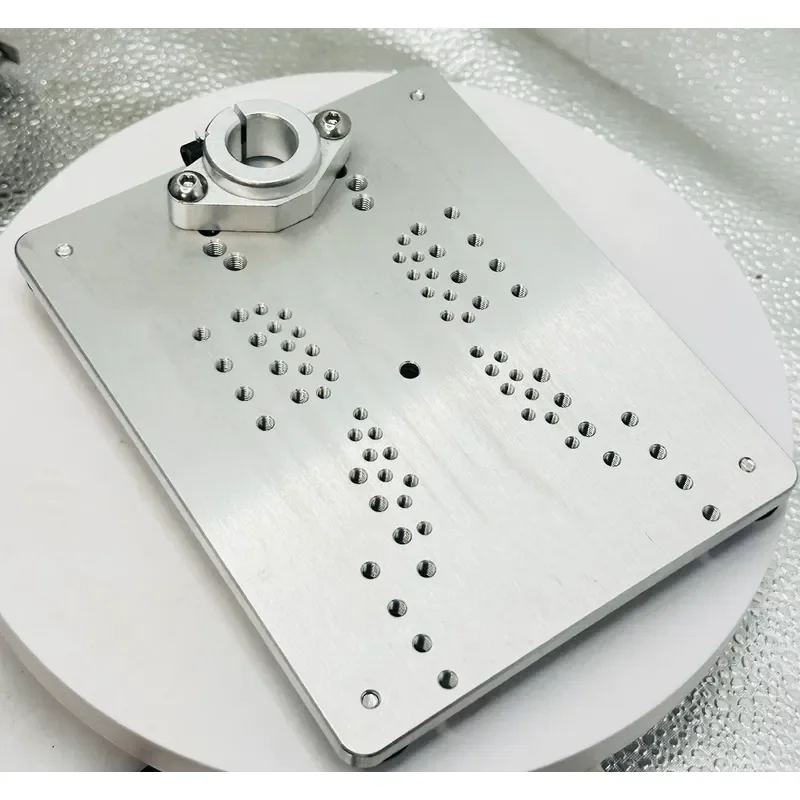 Aluminum alloy precision clock table drill baseplate DIY model 40-100 kinds of optical sliding table