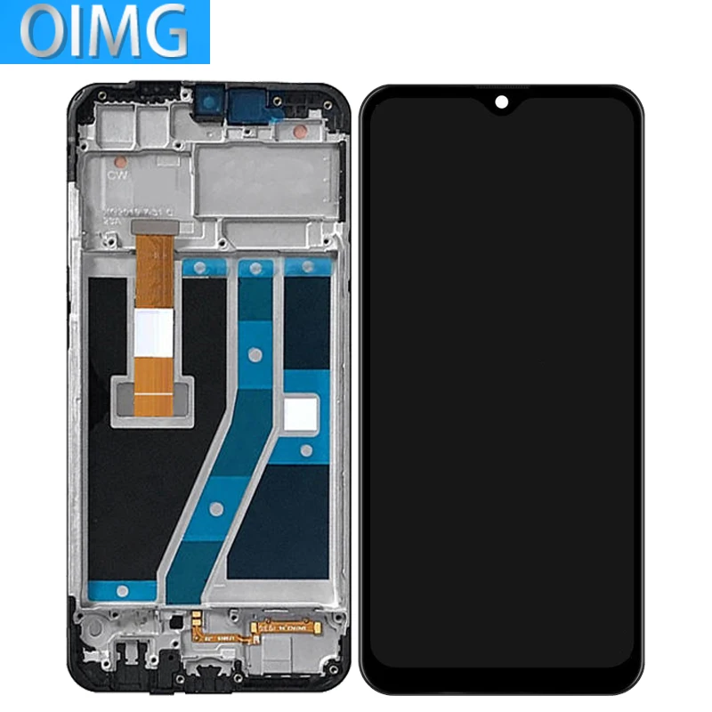 6.1\'\' For Oppo A1k  LCD Original Display With Frame Touch Screen Digitizer Assembly Replacement Parts  CPH1923