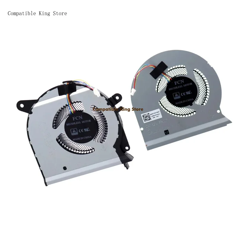 DD+New Laptop CPU GPU Cooling Fan For ASUS GL503G GL503GE GL703GE PX703GE GL703
