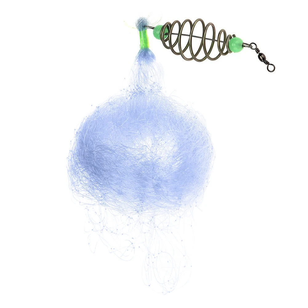 

Fishing Net Replacement Explosion Fish Hook Spring Trap Luminous Fishnet Rigs Swivel Tools Outdoor Fish Accessories