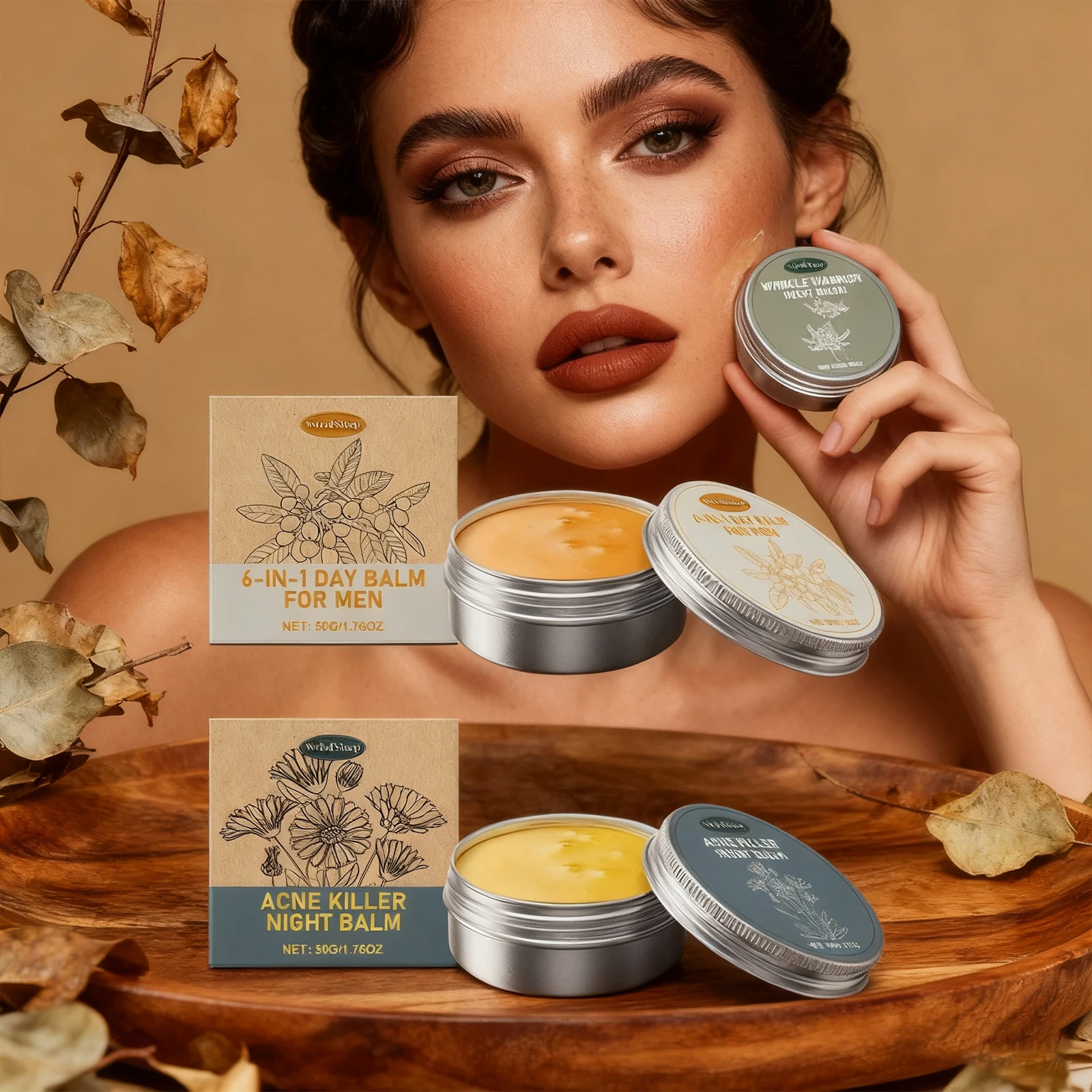 

6 In 1 Balm Firming Wrinkle Reducing Deep Hydration Skin Barrier Repair Anti Aging Brightening Face Cream Skin Care