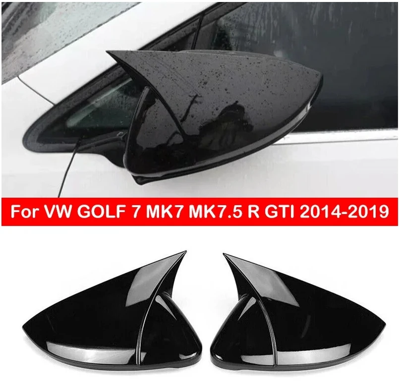 For Golf 7 Golf modified Golf - Jialu horn rearview mirror cover reverse mirror protective shell