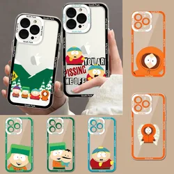 Funny-South-Parks Phone Case For IPhone 11 12 13 Mini Pro Max 14 Pro Max Iphone15 15promax Case Shell Funda Cover