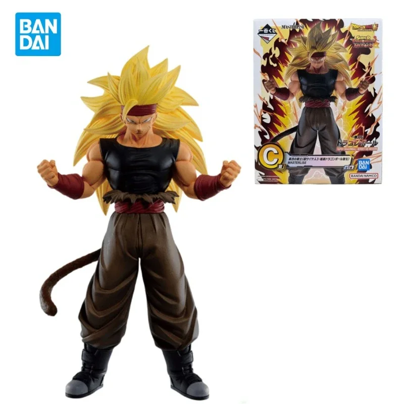 In Stock Genuine Bandai Dragon Ball Super Heroes 5Th Mission C Prize Burdock Ssj3 Anime Figure Model Toys Ornament Kids Gifts