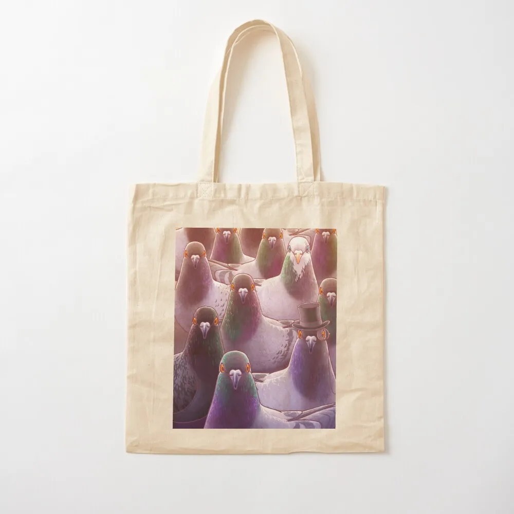 Pigeons Tote Bag shopping cart bags large tote bag tote bag men's luxury women