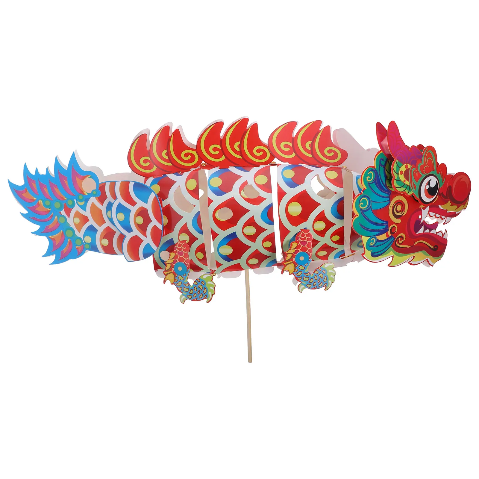 

Chinese Dragon Decor Handheld Paper Dragon New Year Party Decoration Festival Photo Props Celebration Display