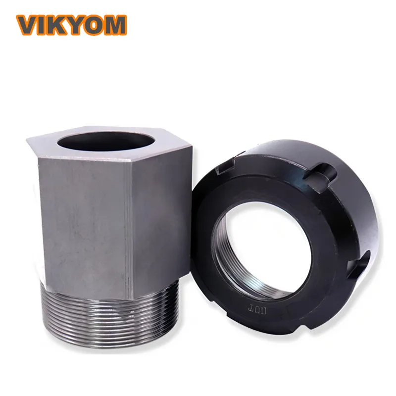Conjunto quadrilátero conjunto hexagonal er25 er32 er40um5c dispositivo elétrico er40 pode substituir a haste de extensão alça hexagonal quadrada