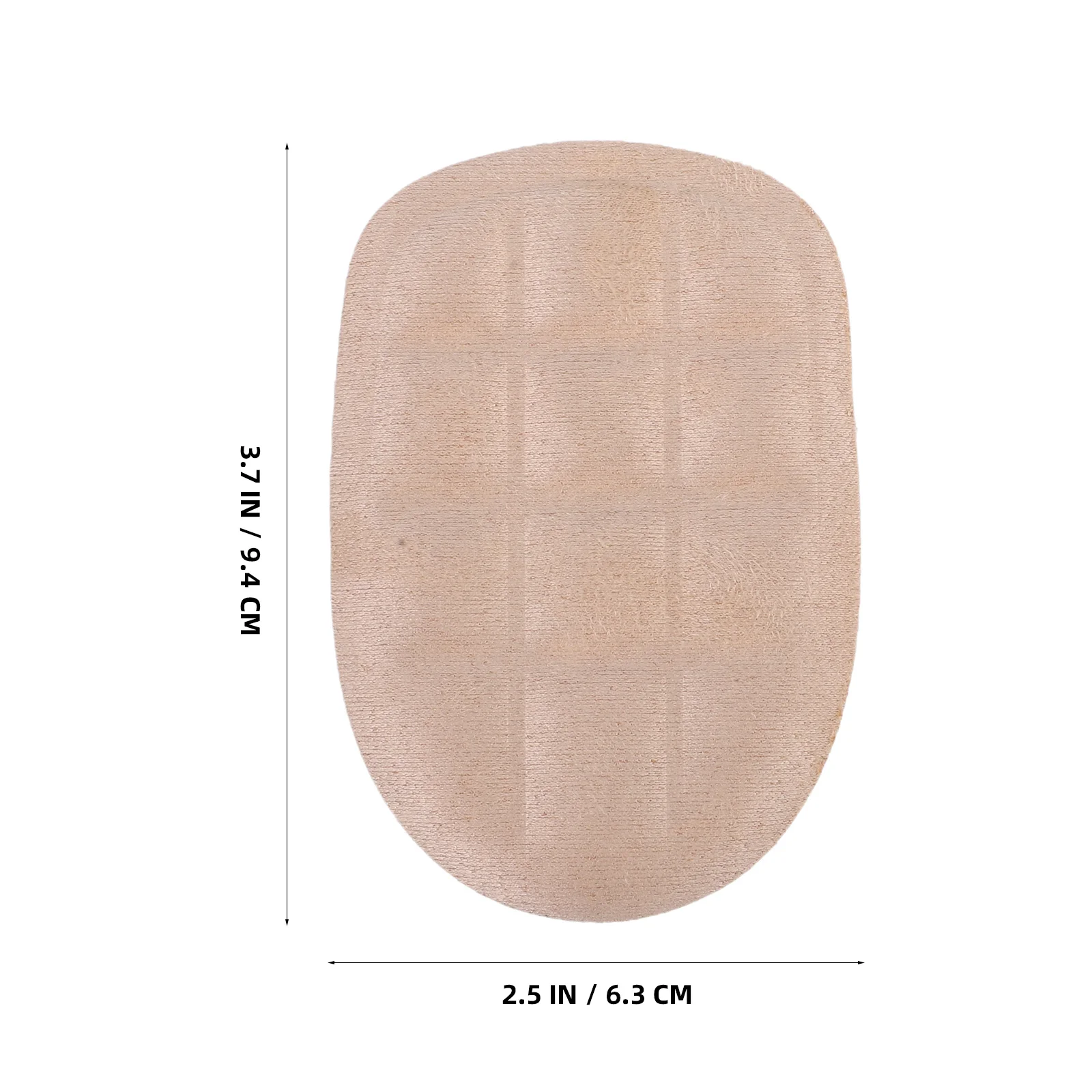 

4Pairs Breathable Shoe Heel Pads Comfortable Impact Resistant Heel Cushions Gel Inserts for Running Walking Shoe Inserts