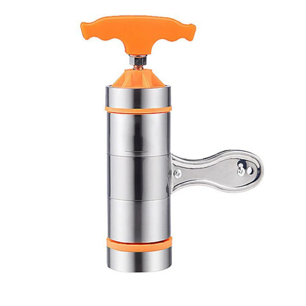 

Manual Noodle Maker Stainless Steel Portable Kitchen Tool Press Pasta Juicer Fruit Juice Maker Household
