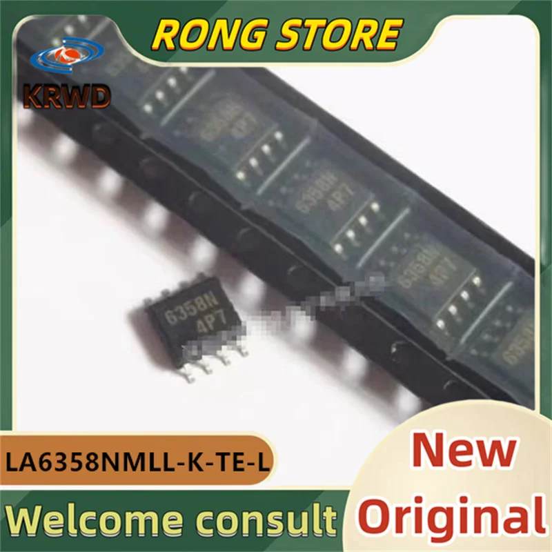 

10PCS 6358N New and original LA6358NMLL-K-TE-L LA6358NMLL LA6358 SOP-8