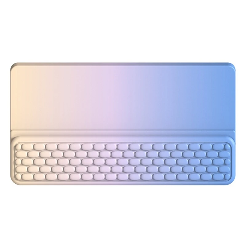 F68B Gaming Keyboard Wrist Rest With Color Gradients Design And NonSlip PU Bottom