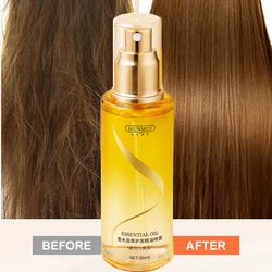80ml Hair Oil Spray Harmless Hair Serum Oil For Curly Hair Oil Sheen Hair Spray Moisturizing Nourishing Hair No Wash Anti-static