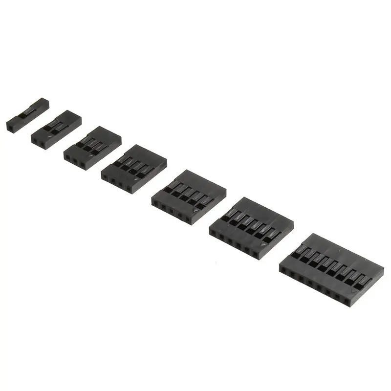 310Pcs 2.54mm maschio + femmina Dupont Wire Jumper e Header Connector Housing Kit