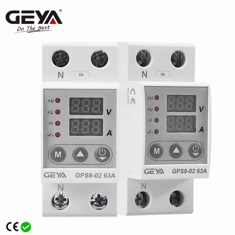 GEYA GPS8 Din Rail Over Current 