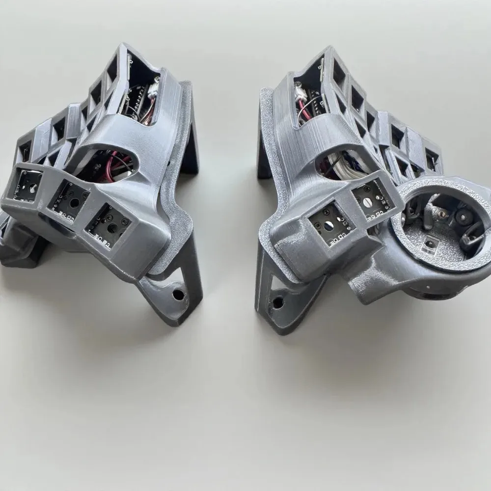 لوحة مفاتيح بلوتوث Charybdis Nano 3x5 Hotswap Stand Trackball سبليت مجموعة لوحة المفاتيح الميكانيكية ZMK لوحة مفاتيح الألعاب السلكية/اللاسلكية