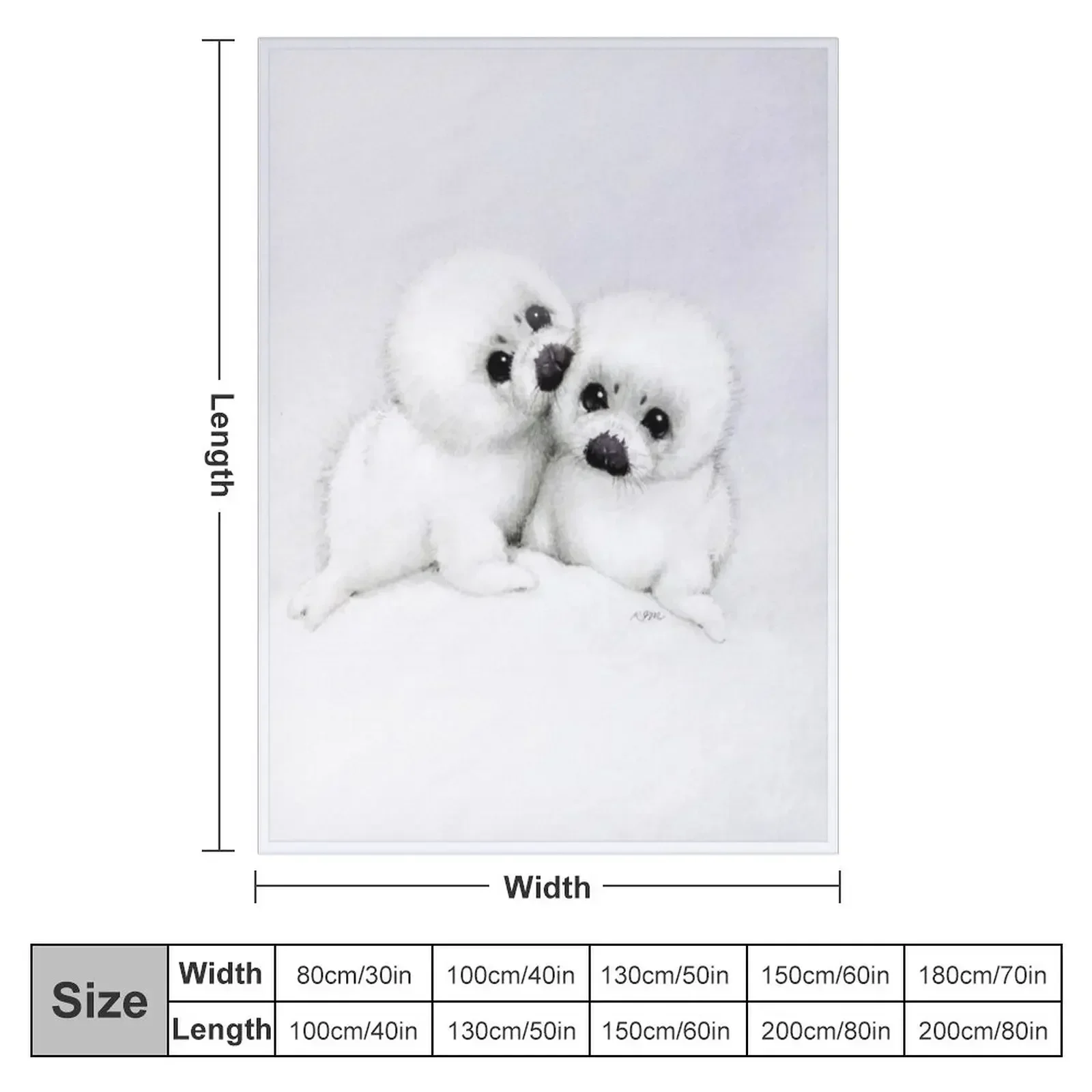 Baby Seals Throw Blanket Blankets Sofas Of Decoration Single Luxury Designer Blankets