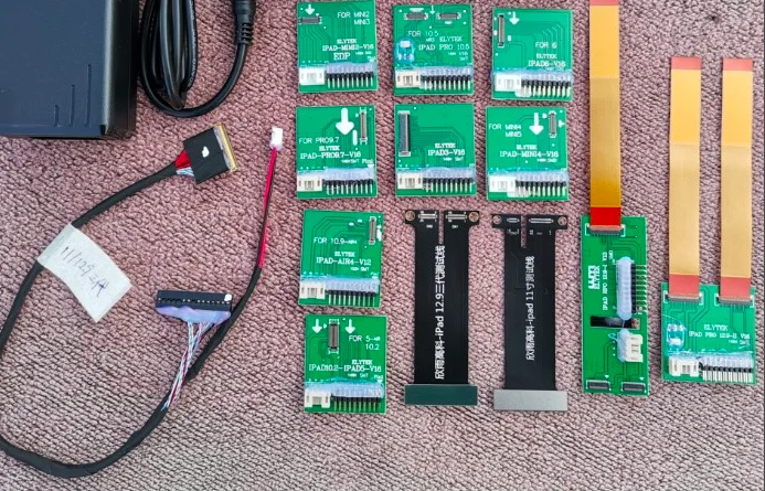 

Repair test boards and cables for all iPad tester models