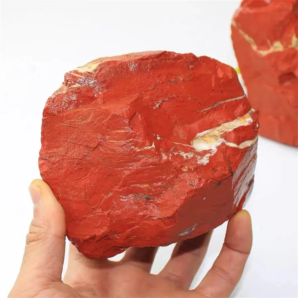 Natural Red Jasper, Raw Stone Crystal Quartz, Energy Gems, Reiki Healing, Decorative Gifts, Meditation, Demagnetization