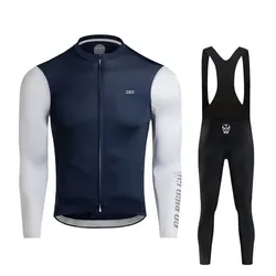 New GO RIGO GO Bicycle Thin Autumn Long Sleeve Jerseys Men's Grc   Cycling Jersey Summer Bike Cool Tops Shirt Bib Tights Uniform