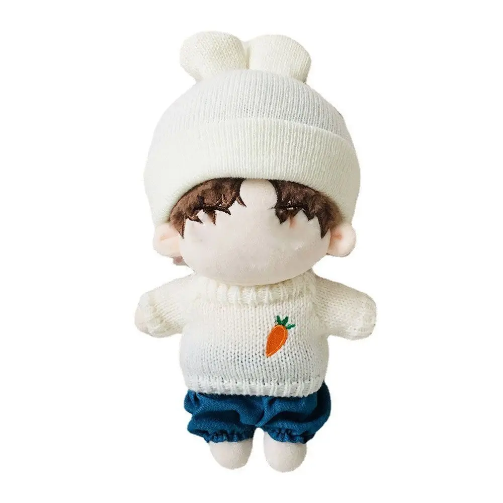 New DIY Gift Toys for Idol Dolls Dolls Cartoon Sweater Doll Pants Suit 20cm Doll Clothes Knitted Sweater Clothes