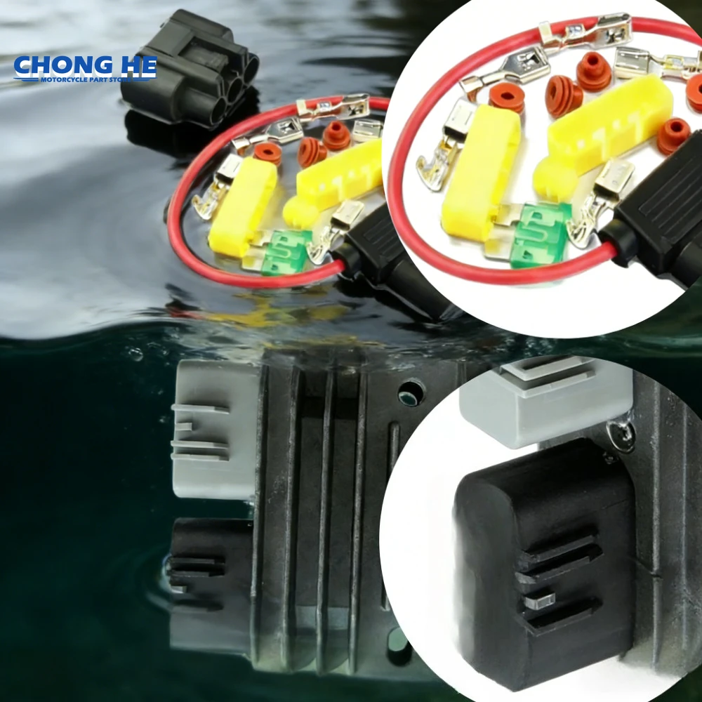 1pc/2pc MOSFET Rectifier Voltage Regulators Charger For Ducati Diavel 1200 OEM 54040301A Multistrada 1200 NP ATV 500 500CC 2012