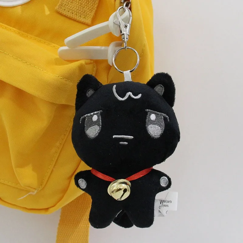 Kpop ATEEZ Aniteez Plush Doll Keychain WooYoung JongHo YunHo Star Peripheral Cartoon Animal Bag Pendant Fashion Toys Gift