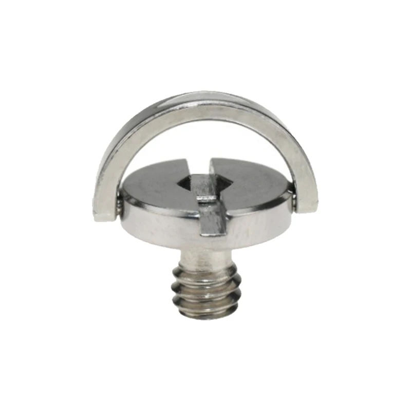 Professional 1/4inch Camera Mount Screw Corrosion Resistant Hexagon Rapid Installation Design
