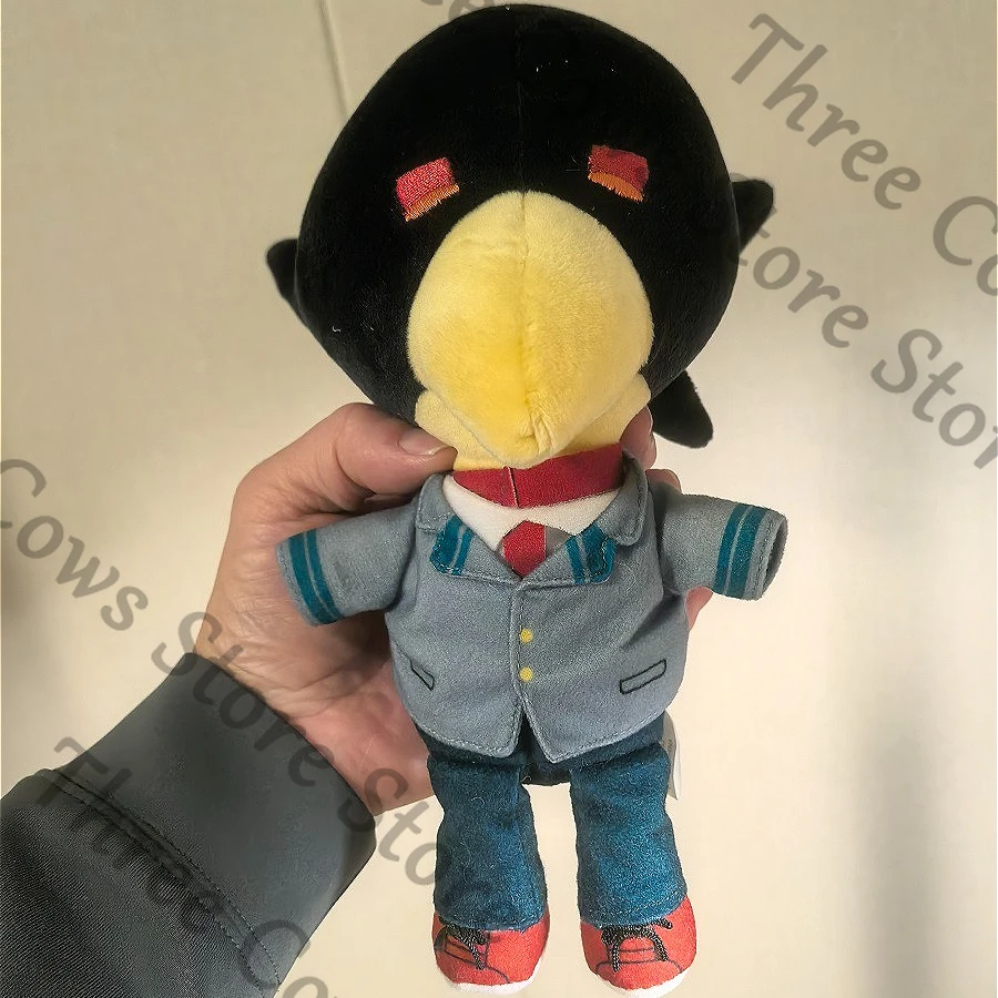 

Anime My Hero Academia Tokoyami Fumikage Cosplay Cartoon Sitting Position Maumet Back Cushion Puppet Throw Pillow Mascot Gift