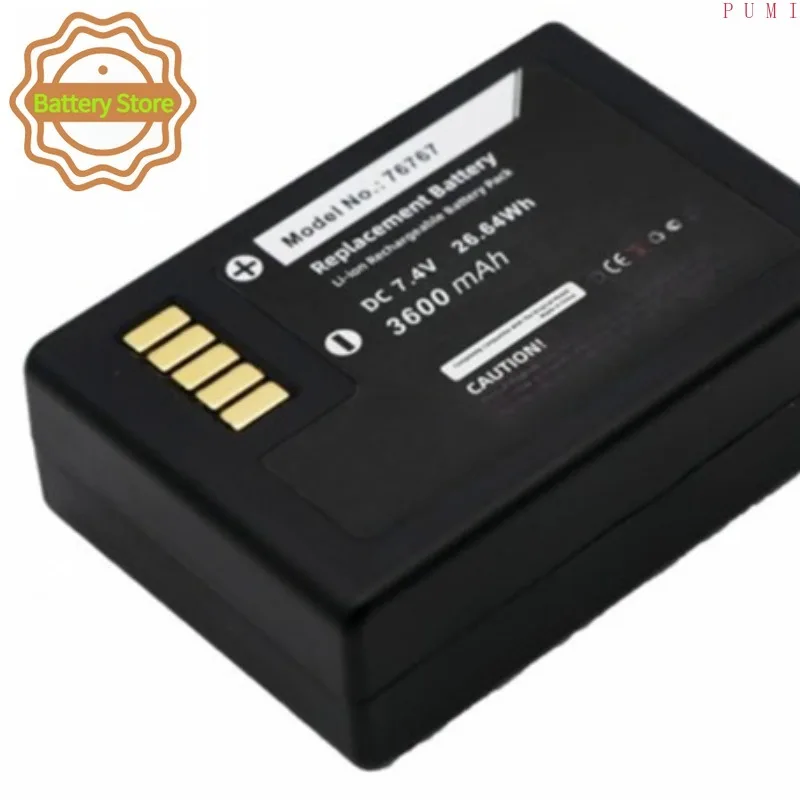 New 76767 7.4V 3600mAh High Quality Battery for Trimble R10 , 76767 990373 89840-00 Measuring Instrument Battery