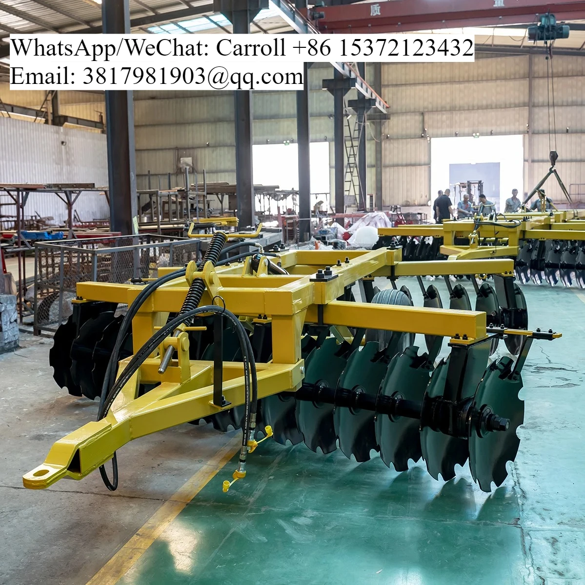 

Hydraulic Plough 26 Inch Disc Plow Machine Farm Ploughing Machines Agricultural Tractor Disc Plough X Disc Harrow