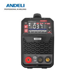ANDELI 110/220 V WIG-Schweißgerät HF WIG Pulse MMA Clean Cold Welding IGBT Inverter ARC Welder 4 in 1 Multiprocess WIG-Schweißgerät