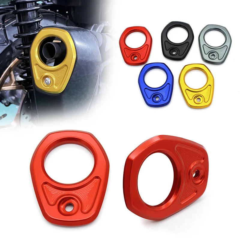

Semspeed For Yamaha XMAX250 XMAX300 2023 XMAX V2 Exhaust Pipe End Cover Tip Protection Motorcycle Accessories Trim Cover Guard