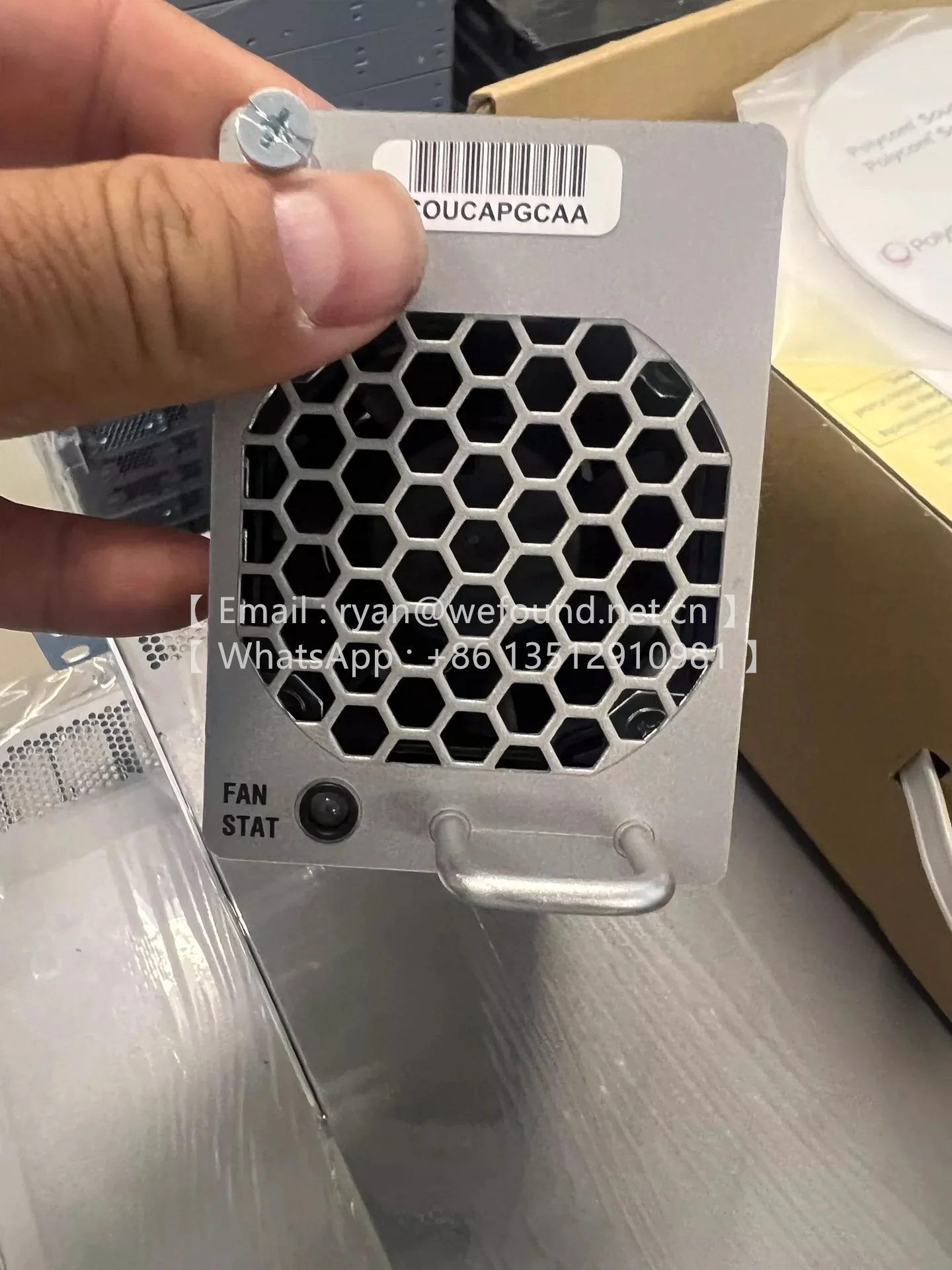 N5596UP-FAN Nexus 5596UP/5596T Lüftermodul, Luftstrom vorne auf hinten, N5596UP-FAN-B Rücken-zu-Vorder-Luftstrom