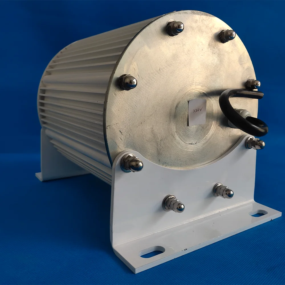 

Low Speed 10KW 380V Permanent Magnet Generator Used For Developing AC 3-Phase Generators For Wind Turbines and Water Turbines