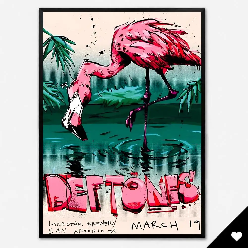 Band Metal D-Deftones Poster HD, abnehmbare Wandkunst, Geschenk für Schlafzimmer, Wohnzimmer, Studentenwohnheim, Büro, Gaming-Café, Bars – Detail 15