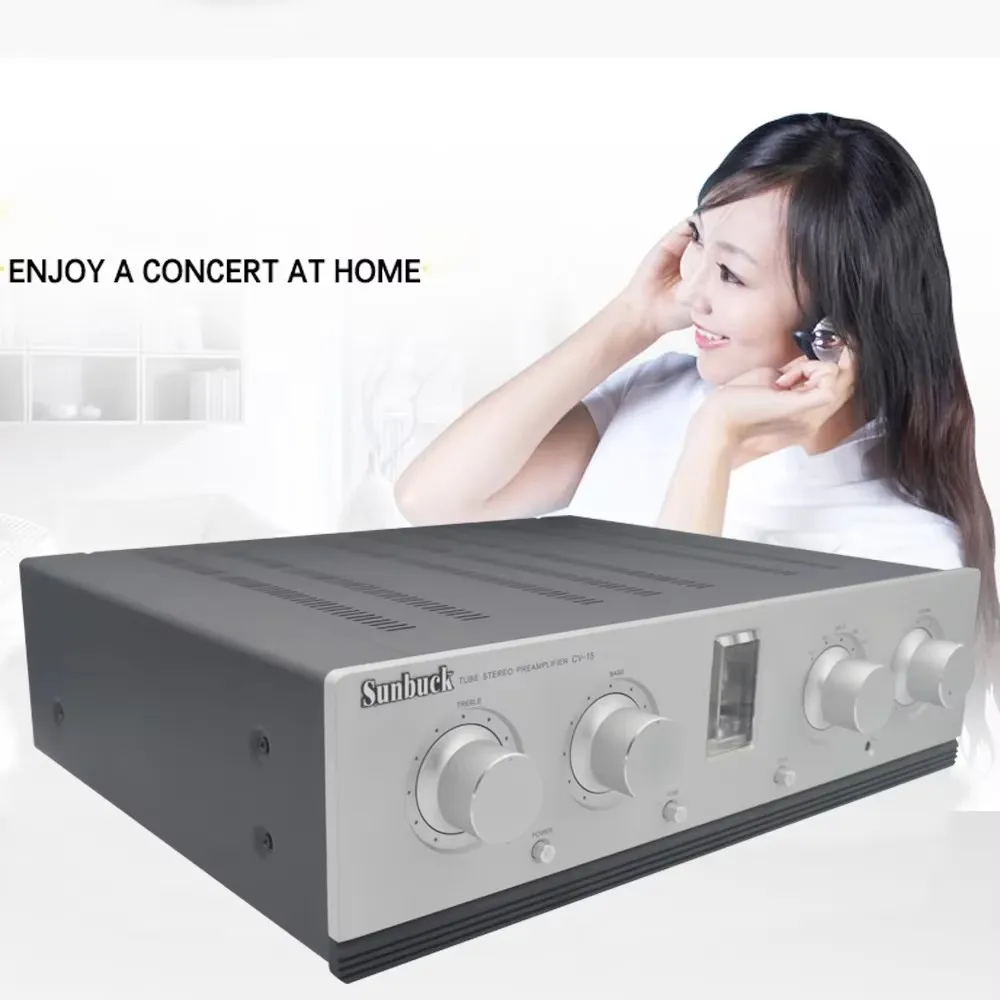 أنبوب Sunbuck والترانزستور الهجين 12AX7 12AU7 أنبوب المضخم أنبوب الصوت preamp HIFI مكبر كهربائي الصوت