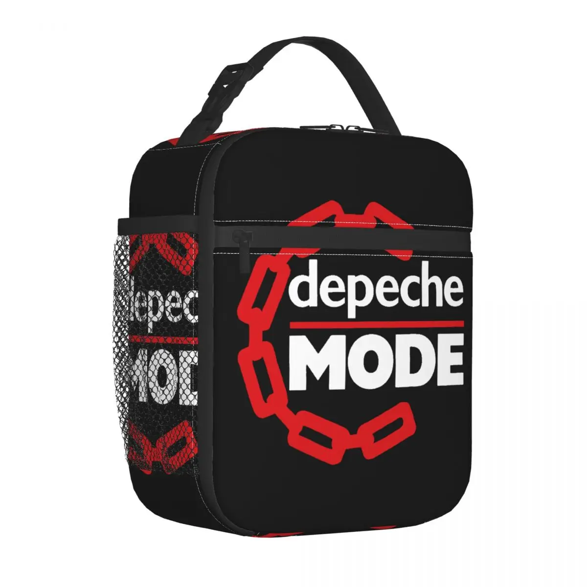 Electronic Rock Band Depeche Cool Mode Insulated Lunch Bag for School Office Portable Thermal Cooler Bento Box Women Kids