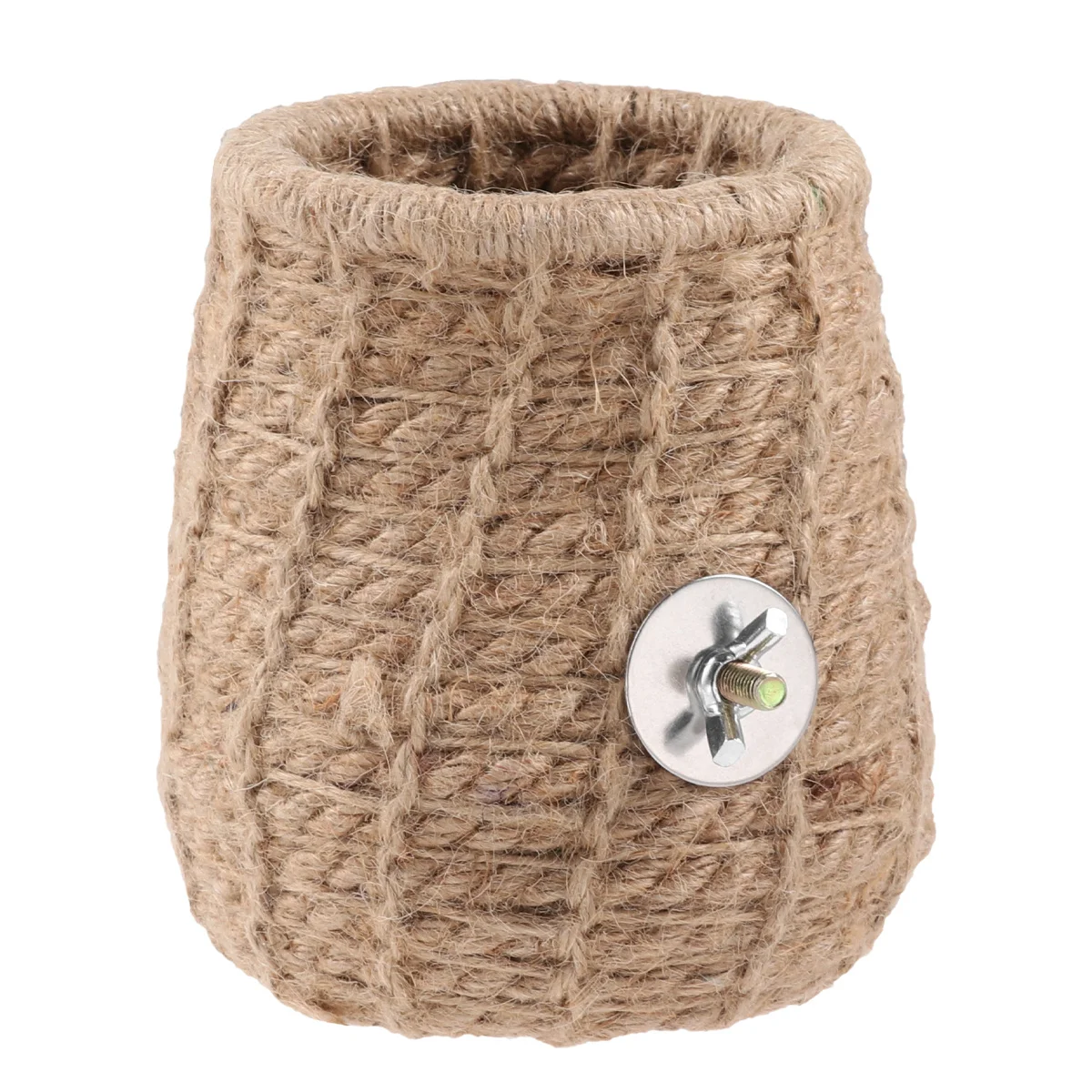 

Handmade Natural Wood Birds Nest Parrot Warm Shelter Winter Sleeping Bed Cage Supplies Screw Hemp Rope Birds Nest