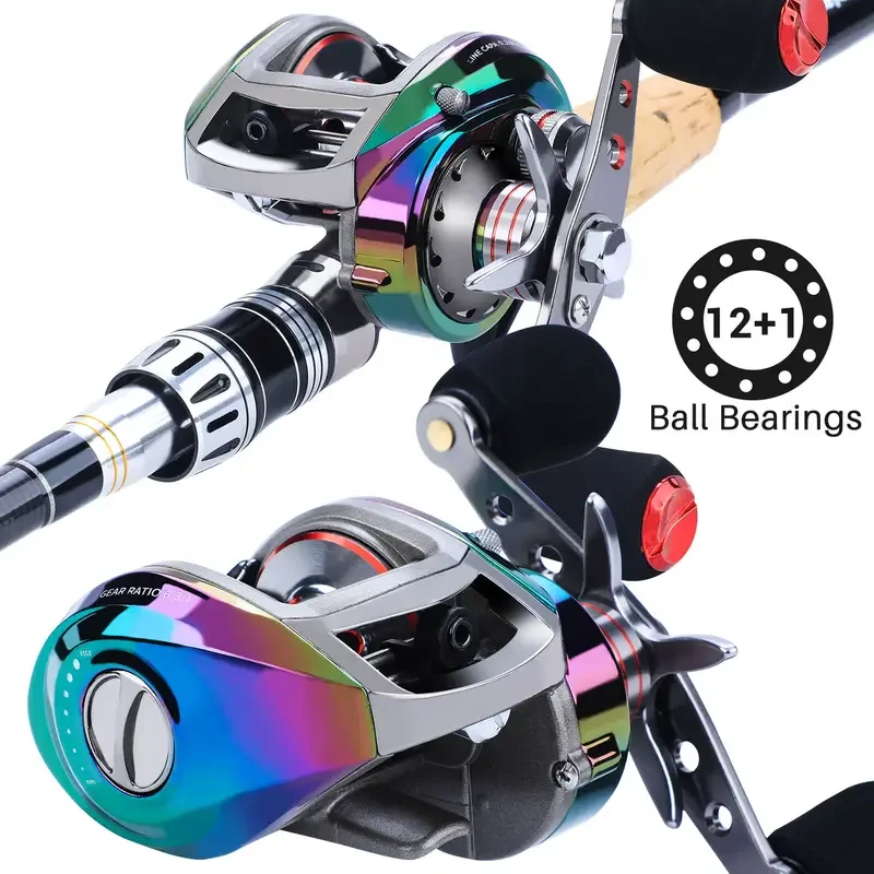 Sougayilang Fishing Reels 13 Ball Bearings 6.3 1 Gear Ratio Reels