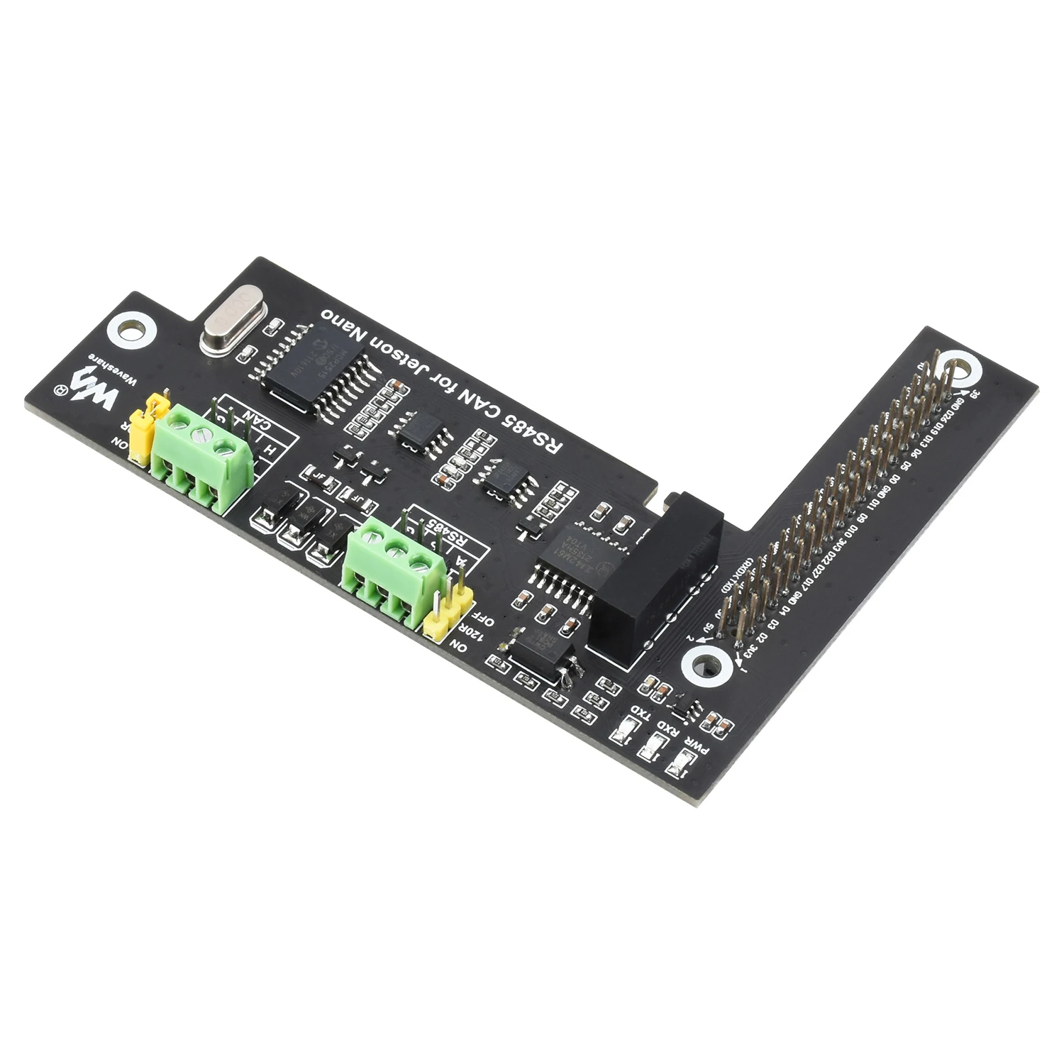 RS485 CAN BUS Expansion Board for Nvidia Jetson Orin Nano Developer Kit B01 Module Breakout Shield HAT Accessories