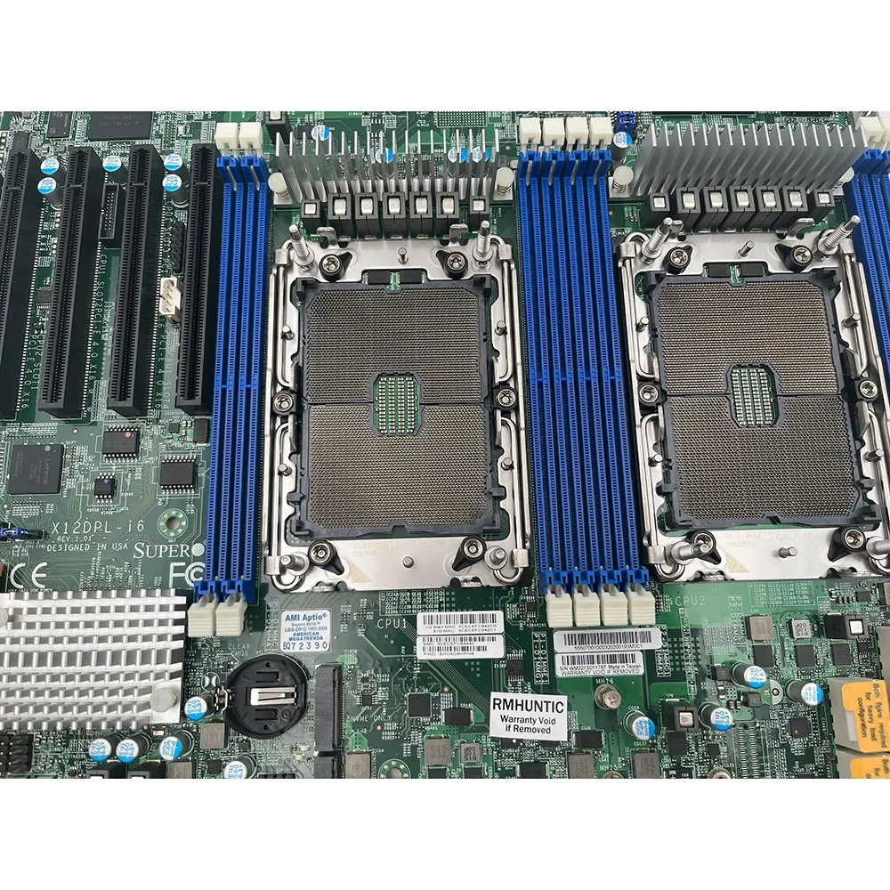 X12DPL-i6 For Supermicro Server Motherboard LGA-4189 Dual LAN With i210 Xeon Scalable Processors PCI-E 4.0 SATA3 (6 Gbps)