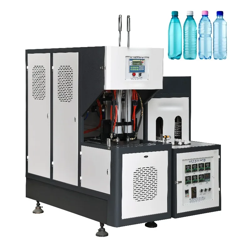 Customized Semi Automatic Pet Bottle Making Machine 2 Liter Drinking Water Bottle Blowing Molding Machine