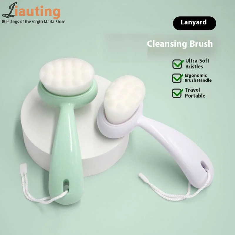 Pore Cleaner​​ Wash Face Brush Deep Cleaning Facial Care Facial Exfoliator Brush​​ Blackhead Soft ​​Face Cleansing Brush​​
