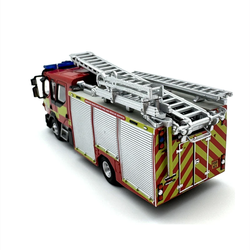 OXFORD 1:76 Scale Diecast Volvo FI Emergency Rescue Fire Truck Toys Cars Model Classics Adult Souvenir Gifts Static Display