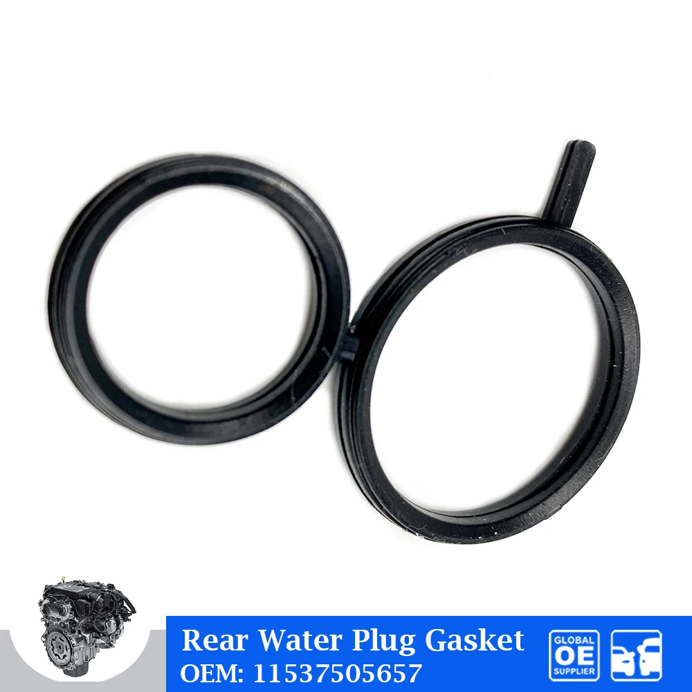 

Engine Cylinder Head Rear Water Plug Gasket For BMW N46 E82 E87 E90 E92 E93 E60 X1 X3 Z4 Car Accessories 11537505657 Seal Ring